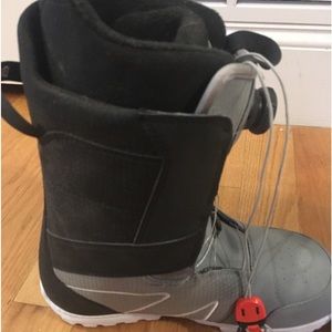 Burton size 11.5 high line boa snow boarding boots